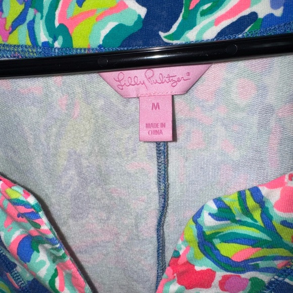 Lilly Pulitzer Vibrant Blue and Pink Dress - Picture 2 of 2